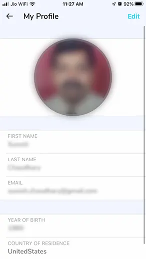 My Profile My Profile